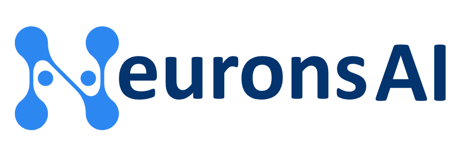 Neurons AI Logo Wide (900 x 300 px) Transparent