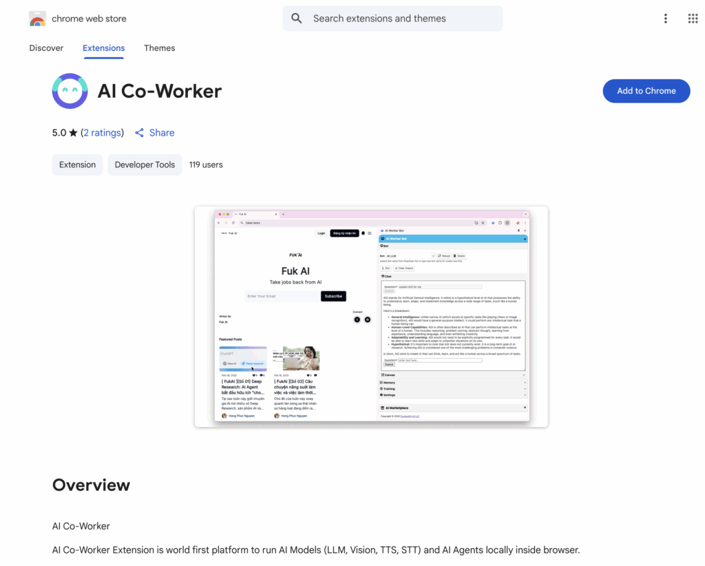 AI Co-Worker Platform